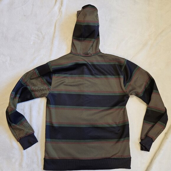 Burton Dryride Full Zip Hoodie Yellow/Red/Green Plaid Mens Large Snowboard - Picture 6 of 11